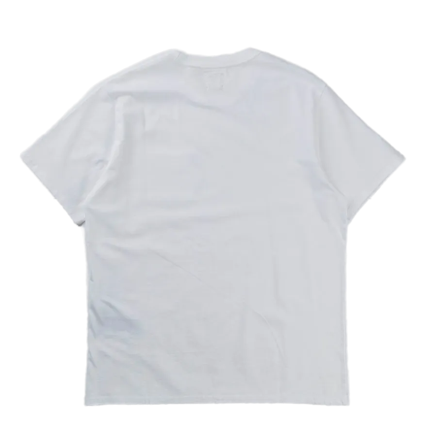 Relaxed Fit Pocket Tee White   Neutrals