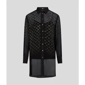 RHINESTONE DEGRADE TUNIC