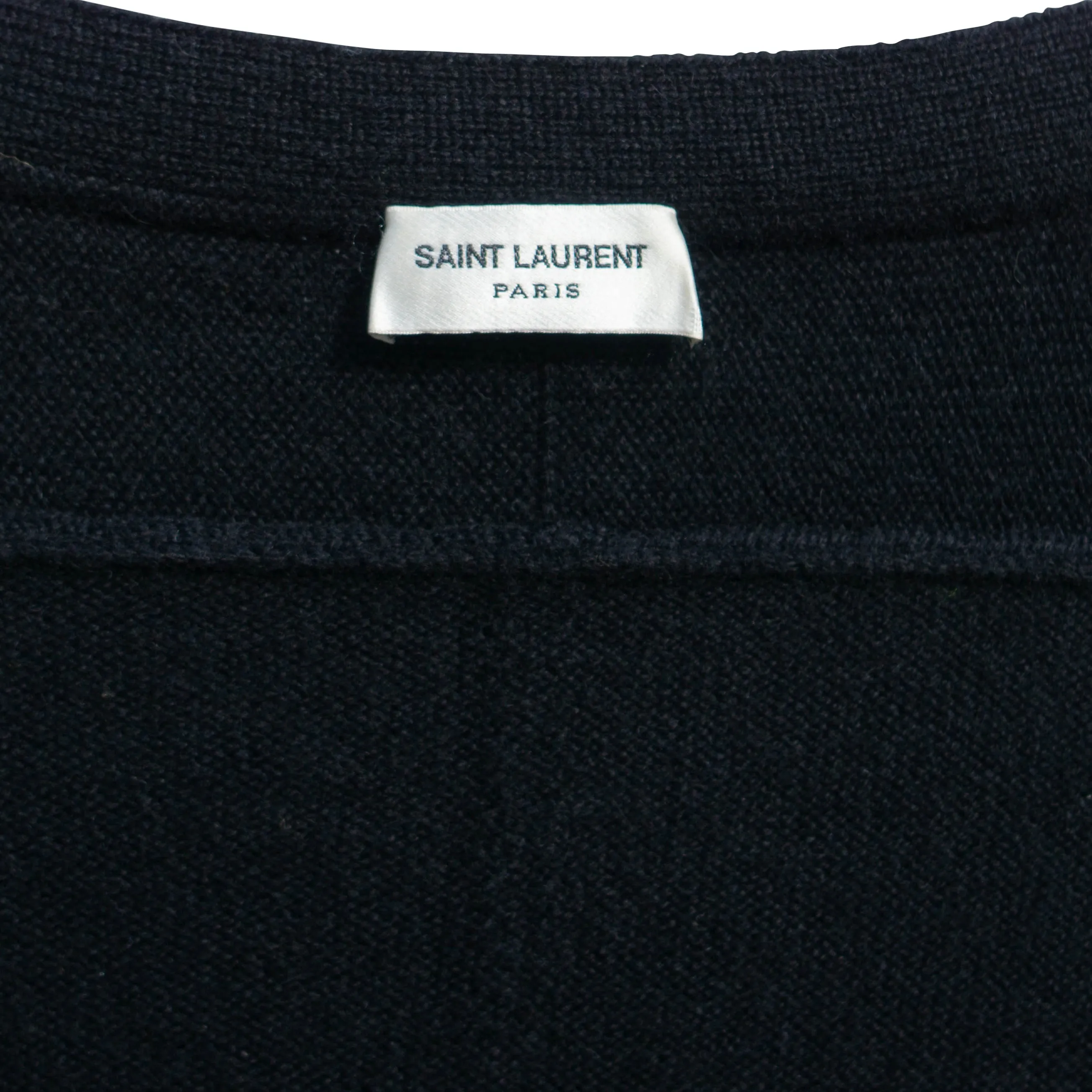 SAINT LAURENT CASHMERE CARDIGAN SWEATER