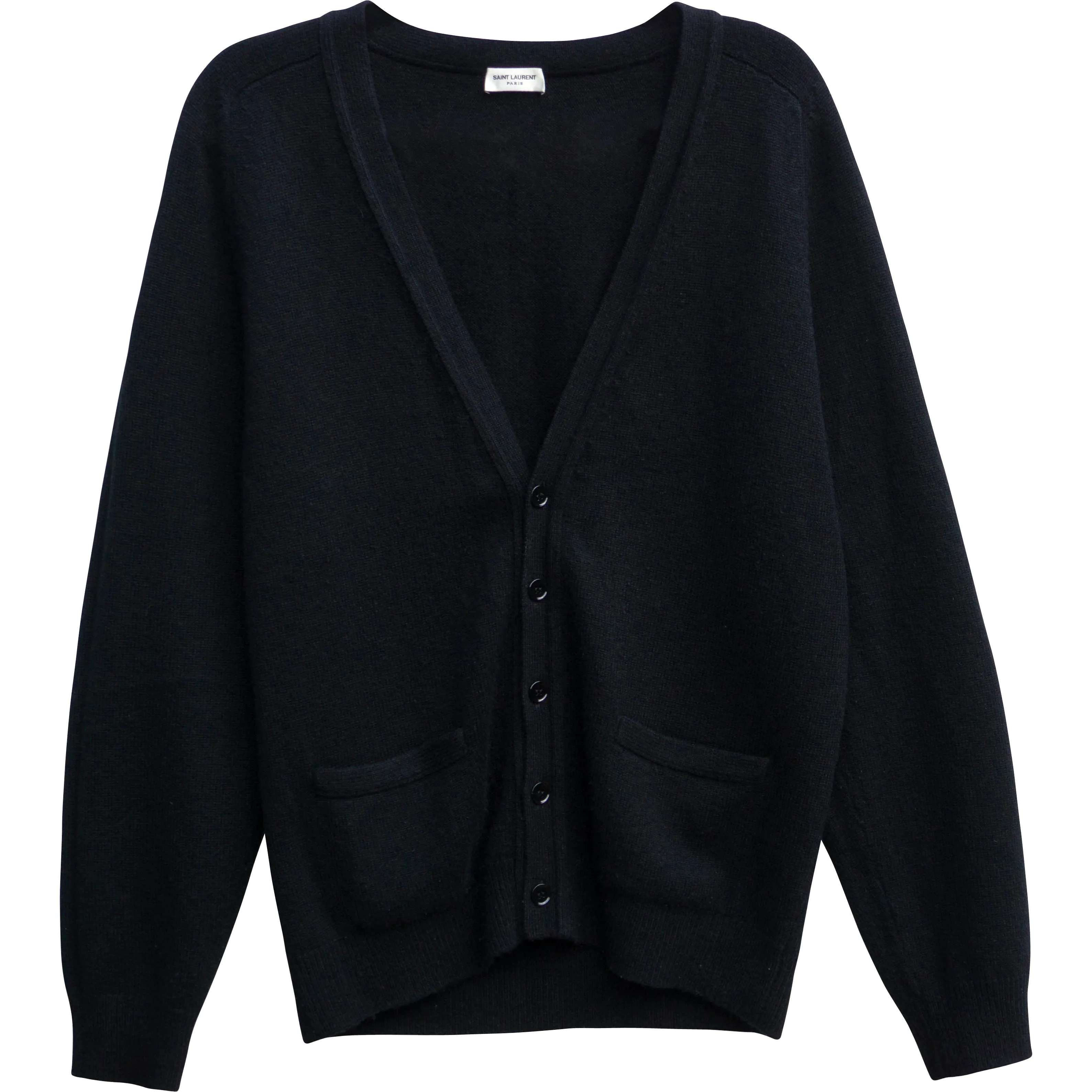 SAINT LAURENT CASHMERE CARDIGAN SWEATER