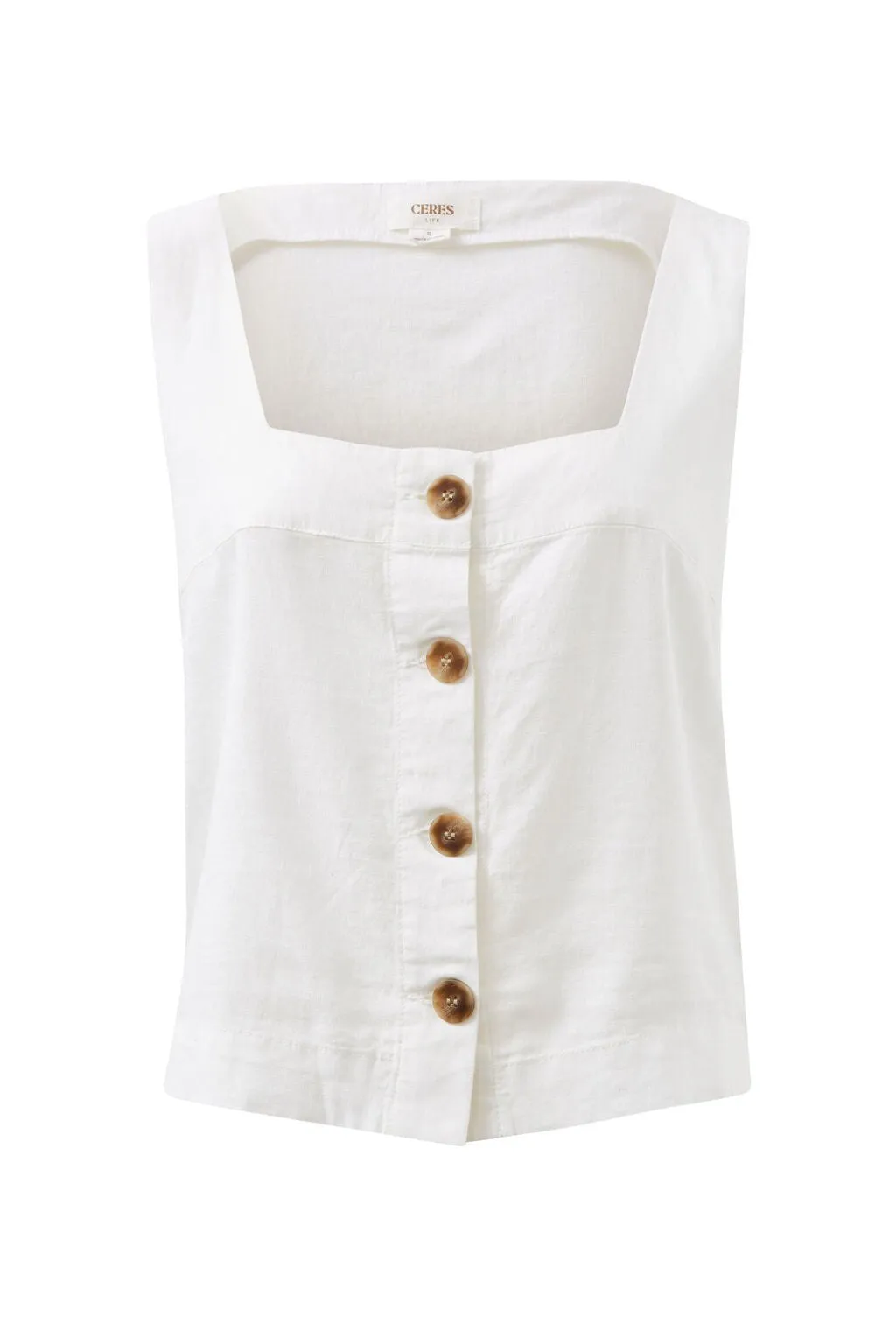 Square Neck Shell Top