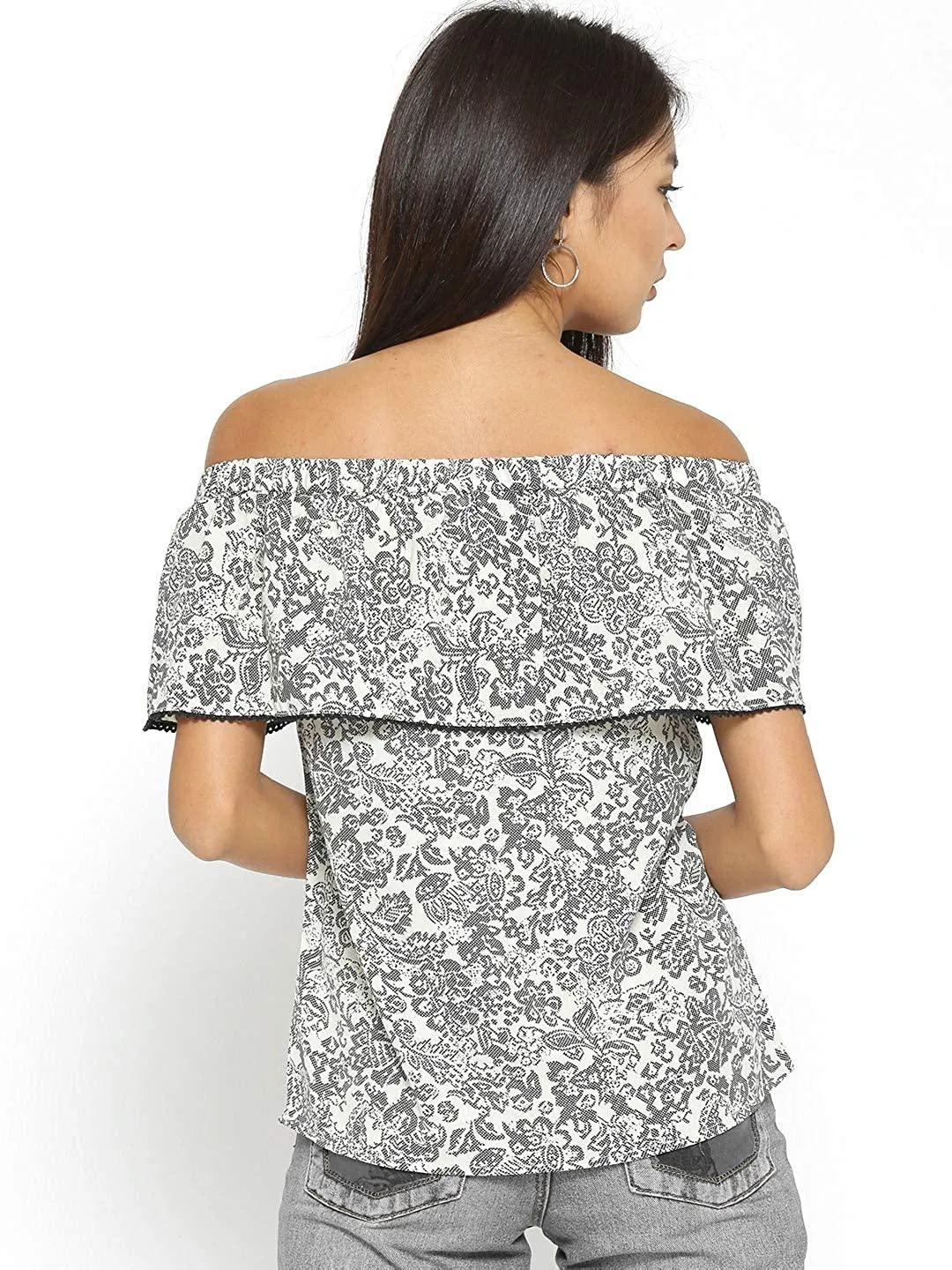 Style Quotient Womens Floral Print Regular Tops