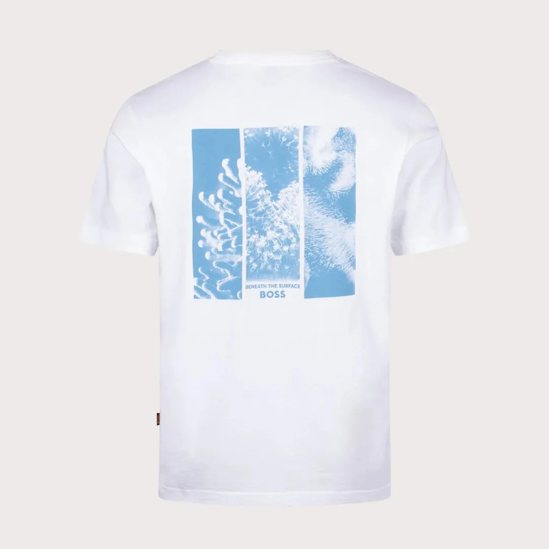 Te_Coral Short Sleeve Cotton Relaxed Fit T-Shirt 50515357