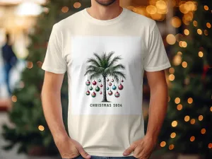 Tropical Christmas 2024 Palm Tree Festive T-Shirts